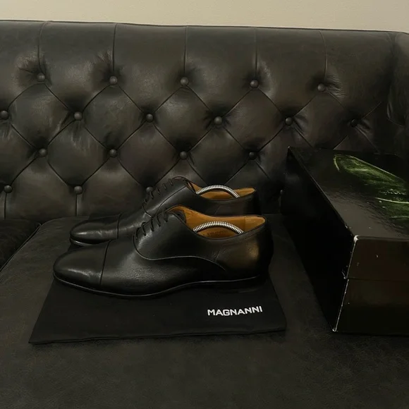 Magnanni Shoes Magnanni Segovia Cap Toe Oxford Dress Shoes